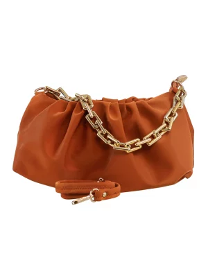 Tan Leatherette (Pu) Regular Handbag
