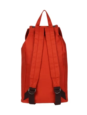Red Canvas Backpack